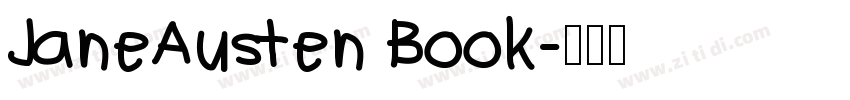 JaneAusten Book字体转换